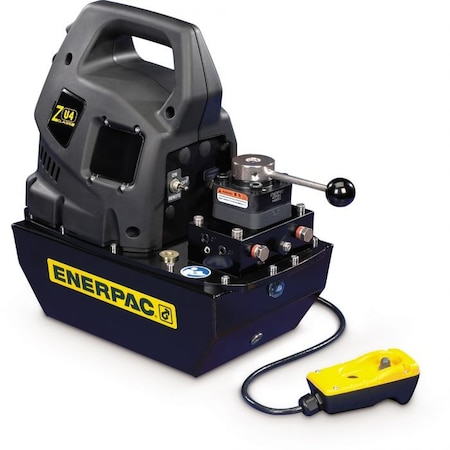 Enerpac Electric Hydraulic Pump, Classic, 32 Manual Valve With Pendant, 115V, 50 Gal Usable Oil ZU4720PB